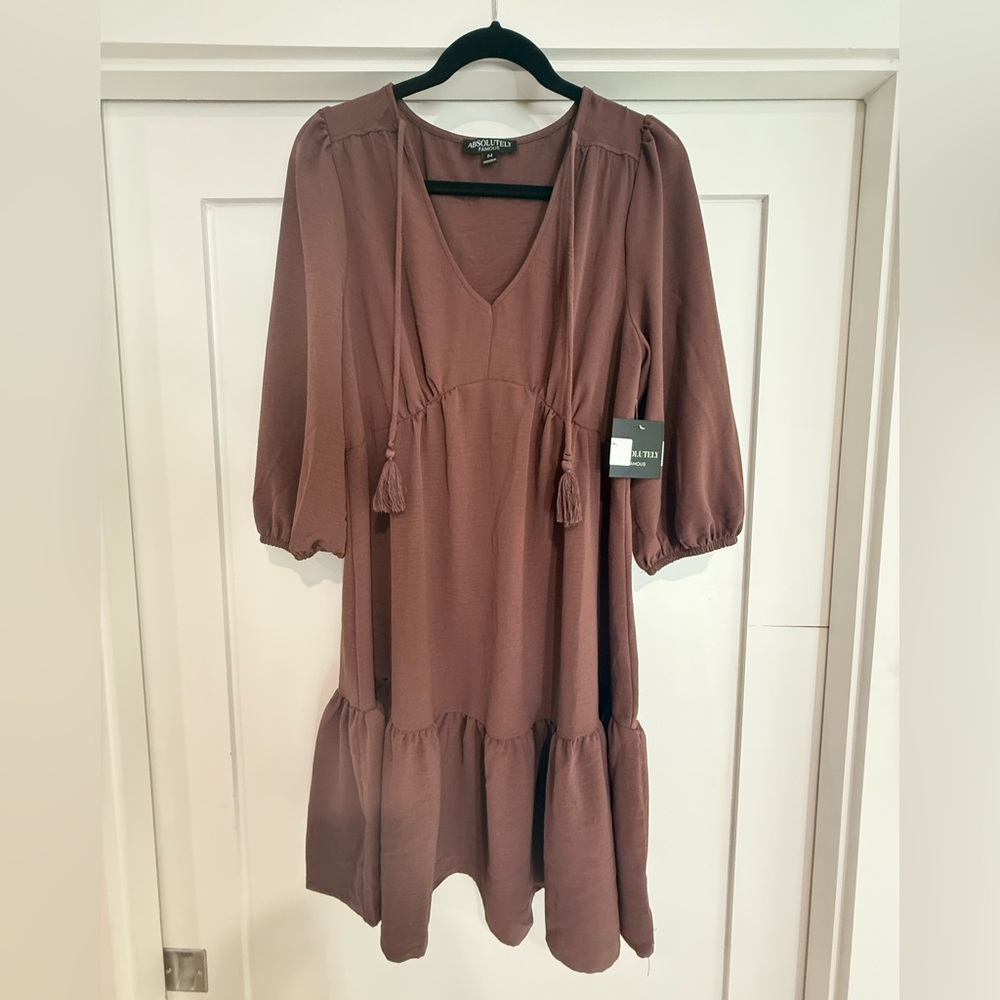 Chocolate Mini Dress